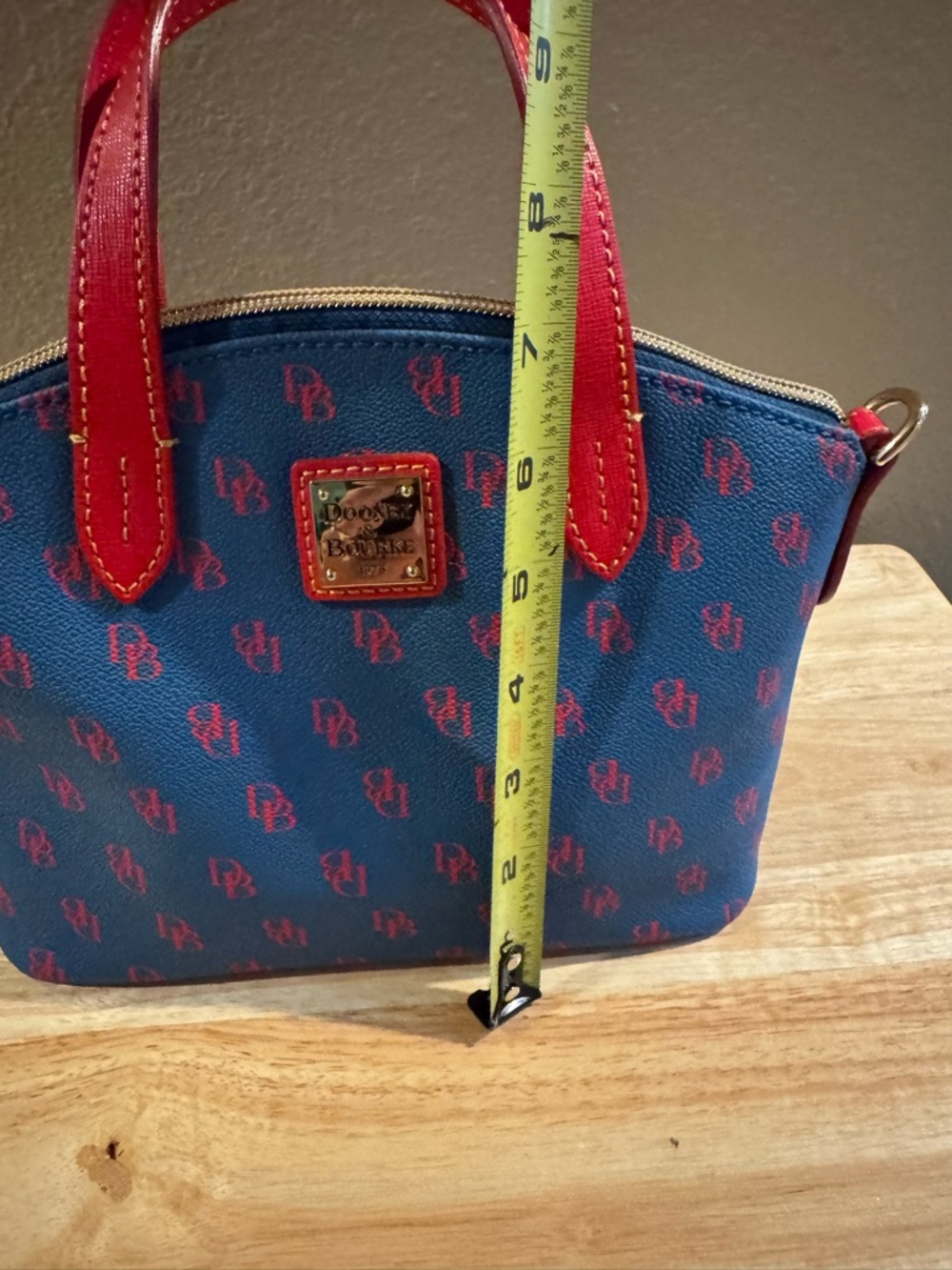 Dooney & Bourke Coated Cotton Ruby Crossbody Bag. - Picture 4 of 9